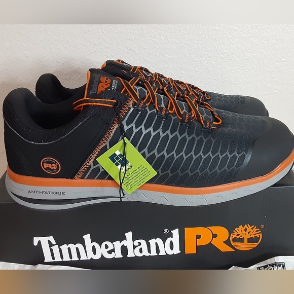 Timberland PRO Power Drive men Softail Max track slip resistance S13 EH Safety - Picture 2 of 9